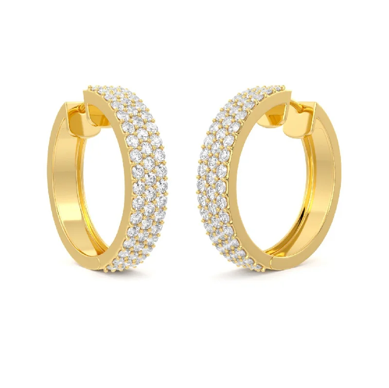 hoop earrings for women-Nina Big Hoops