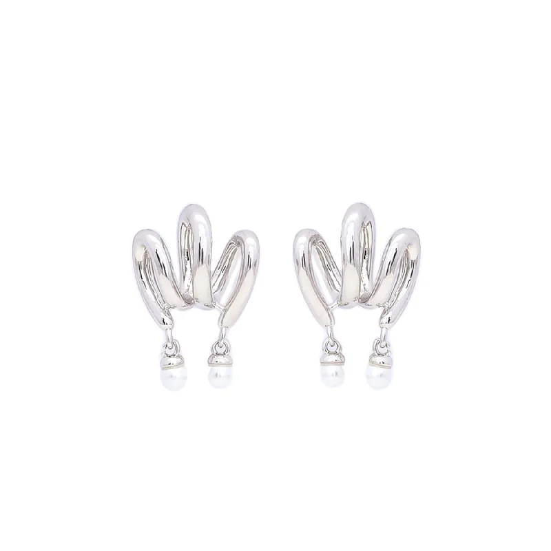 silver earrings for women-Earrings-J0502216