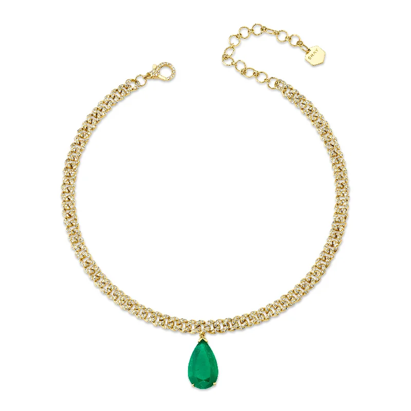 Yellow Gold/Emerald