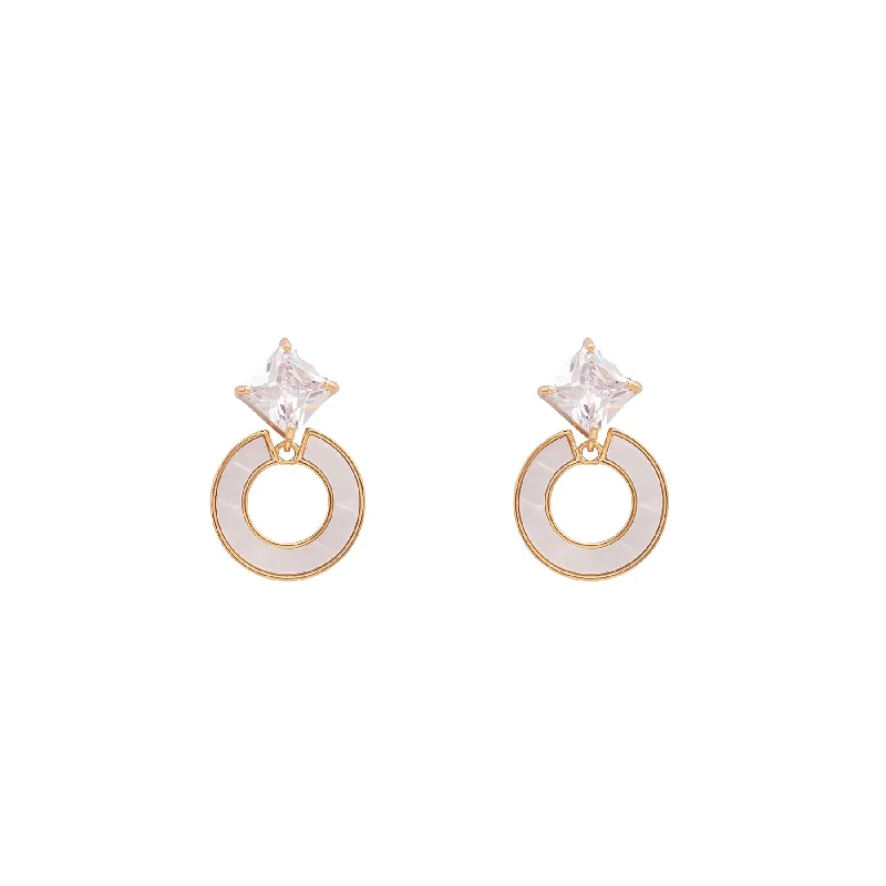 sterling silver earrings for women-Earrings- J0598909