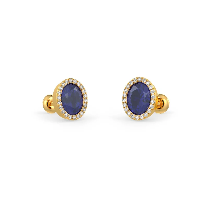 modern earrings for women-Azure Earrings