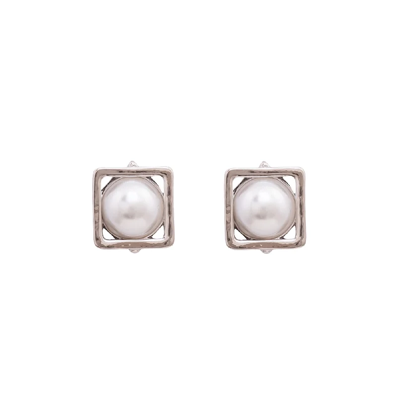 hoop stud earrings for women-Earrings- J0600416