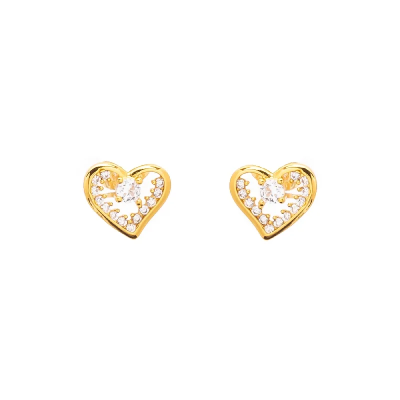 fashion gold earrings for women-Earrings- J0552315