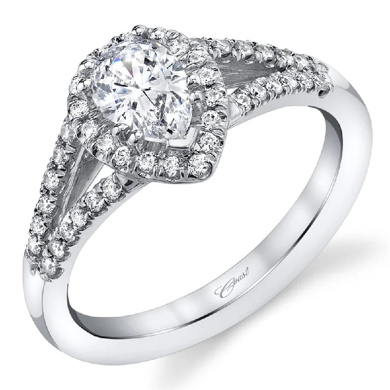 dainty engagement rings for women-Engagement ring