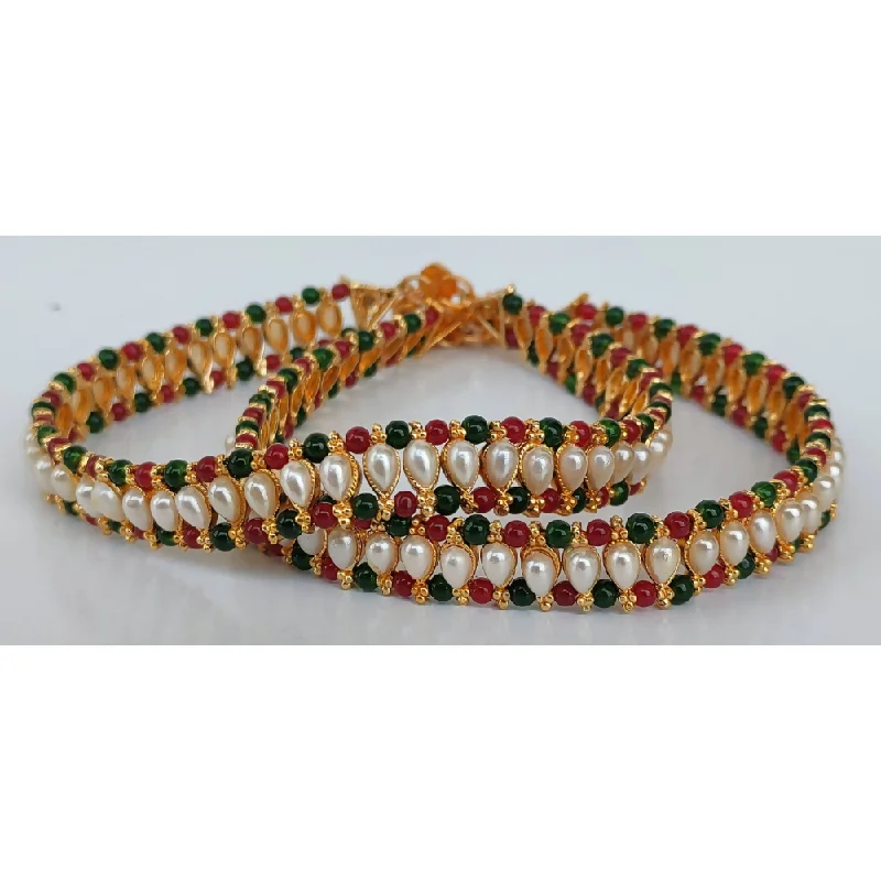 anklet with opal for women-Multicolor beaded Anklets for Adults