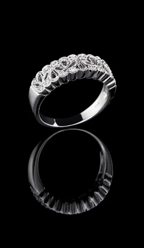 engagement rings for women-Diamond Ring DR-611