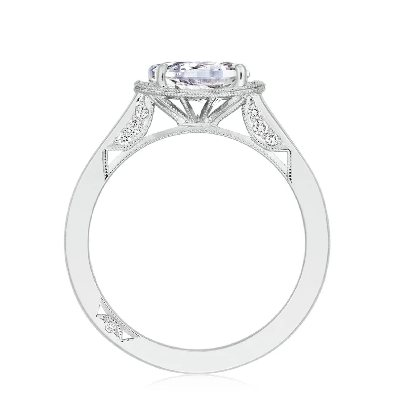 personalized engagement rings for women-Pear Solitaire Engagement Ring