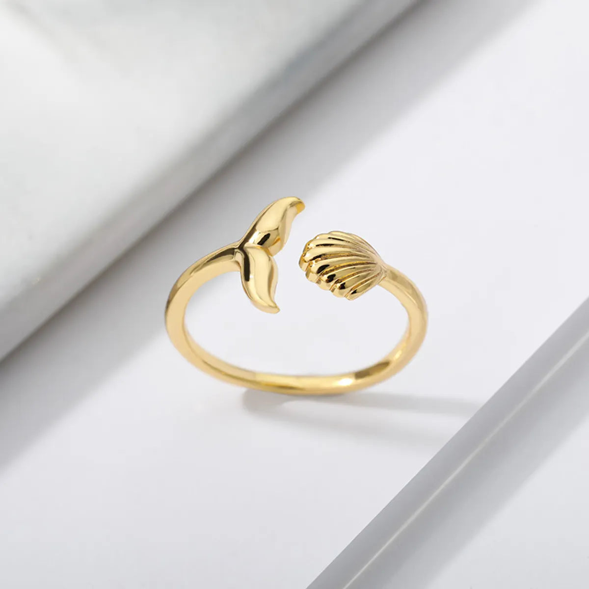 vintage engagement rings for women-New Whale Tail Adjustable Ring