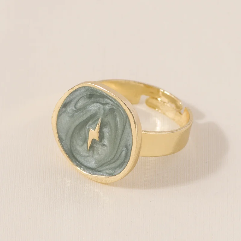 JH0076-5 Green Ring