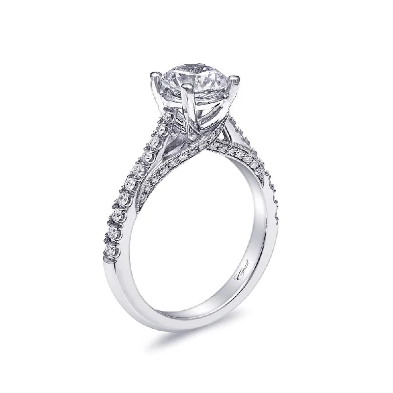 cushion diamond engagement rings for women-Engagement ring