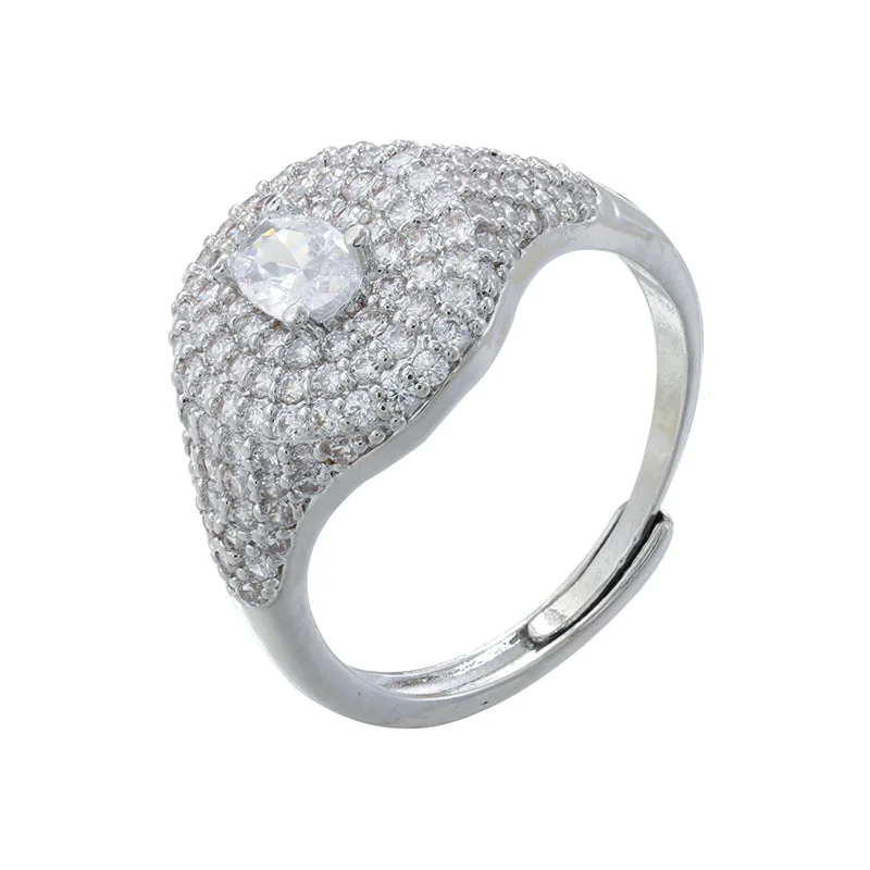 White Gold Color White Diamond