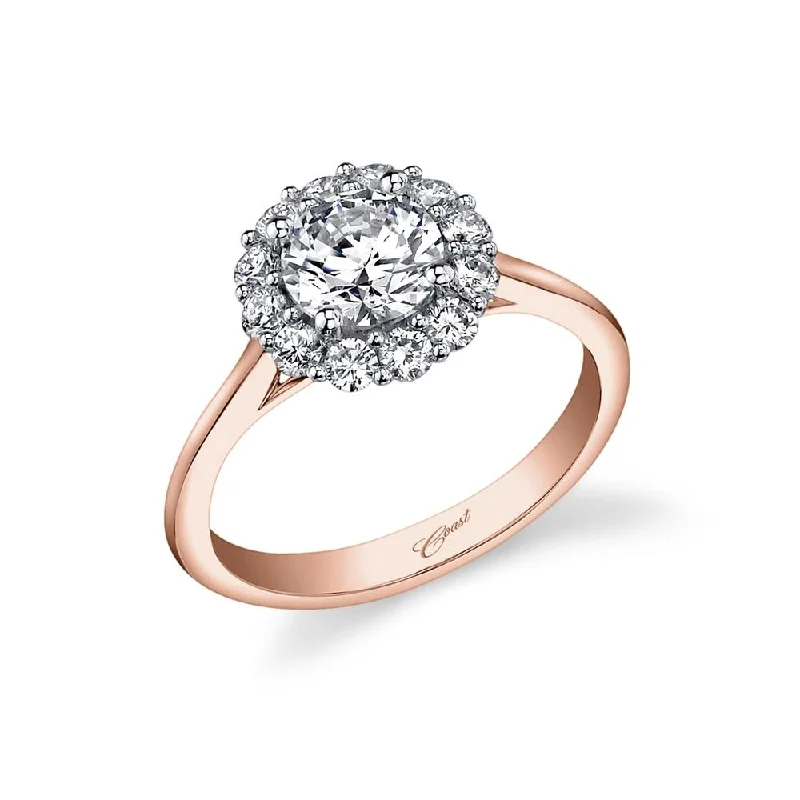 silver engagement rings for women-Engagement ring