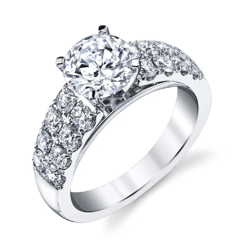 vintage halo engagement rings for women-Engagement ring