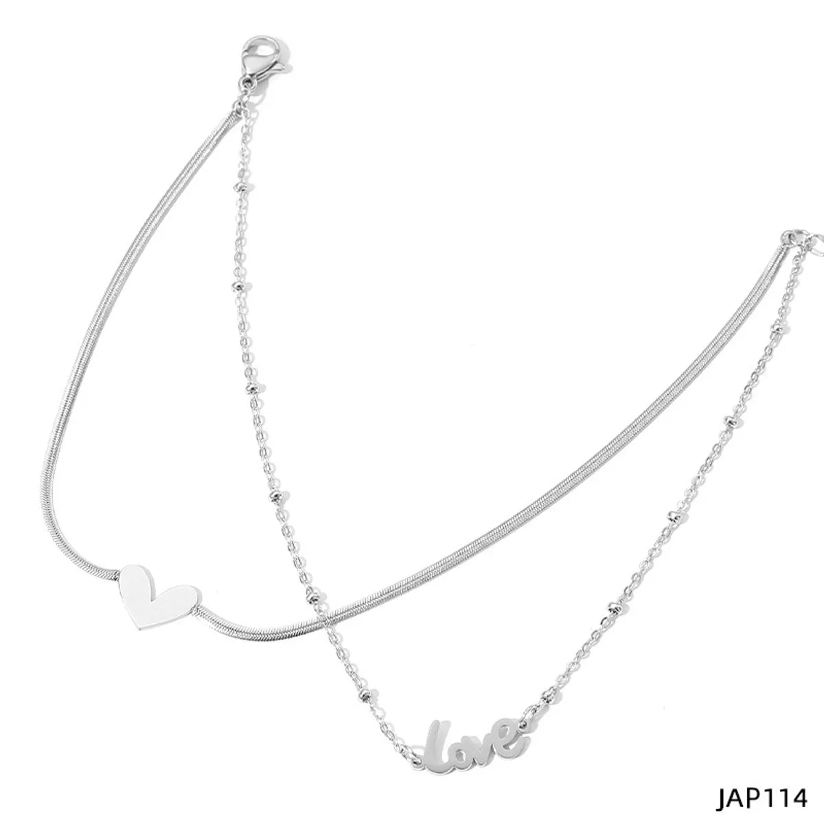 Jap114 Anklet Silver