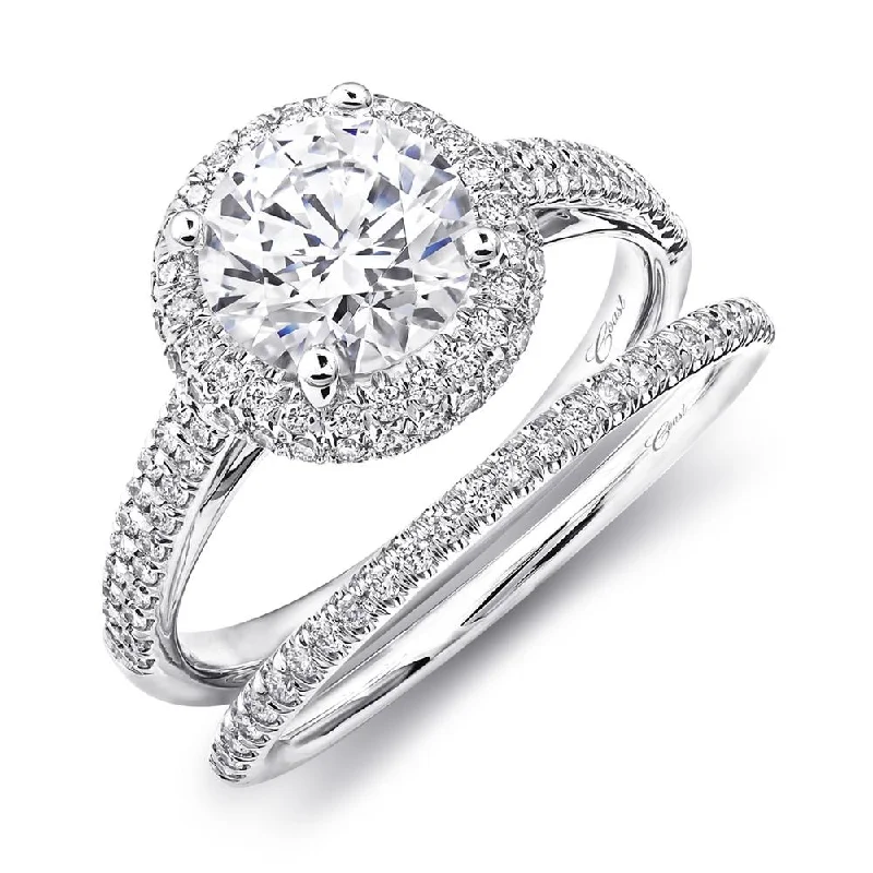 sapphire diamond engagement rings for women-Engagement ring