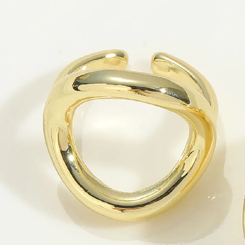 Oval Hollow Ring