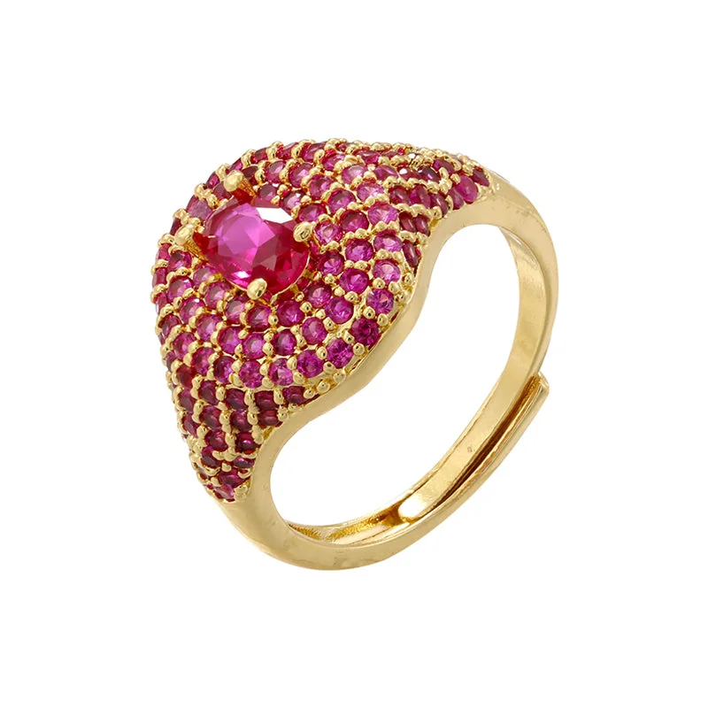 Gold Rose Red Diamond