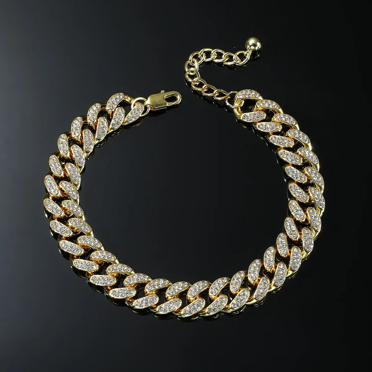 Golden-Small Dragon's Beard Anklet