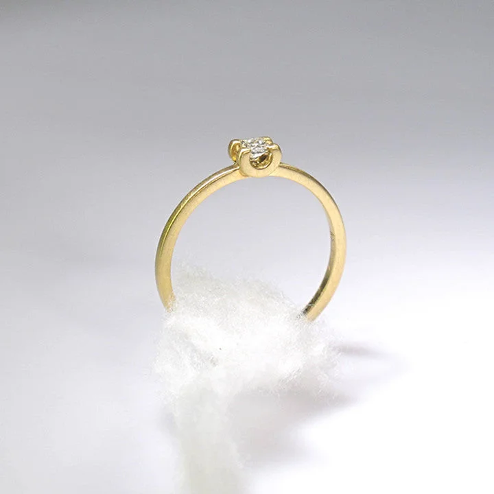 infinity rings for women-Sugar Solitaire Ring