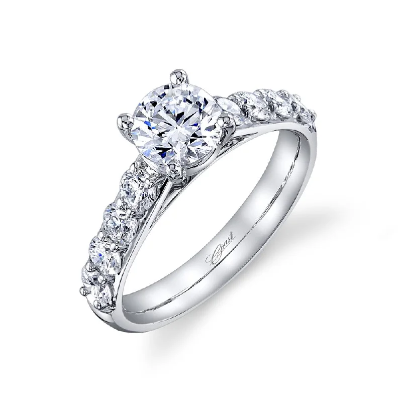 blue diamond engagement rings for women-Engagement ring