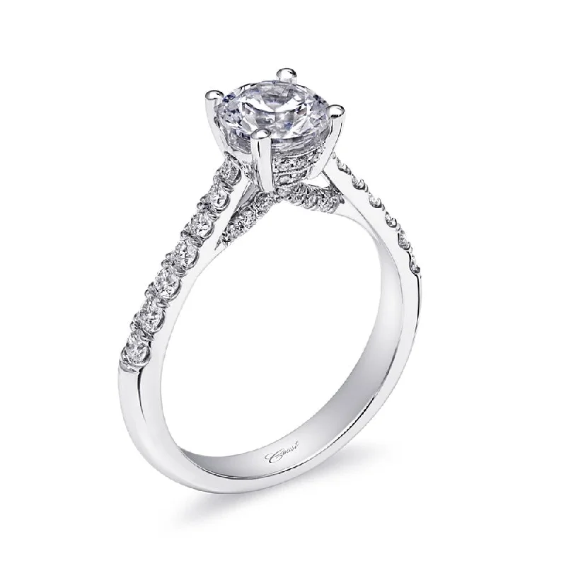 vintage three-stone engagement rings for women-Engagement ring