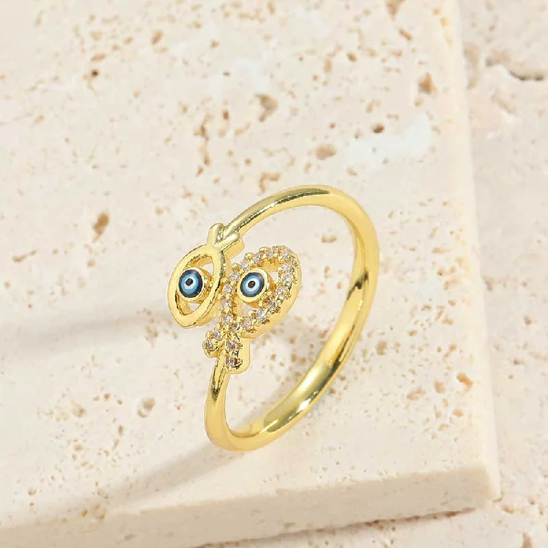 Jz0032 Fish Ring