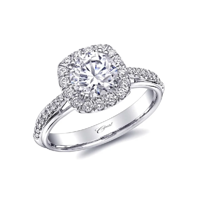 emerald cut engagement rings for women-Engagement ring