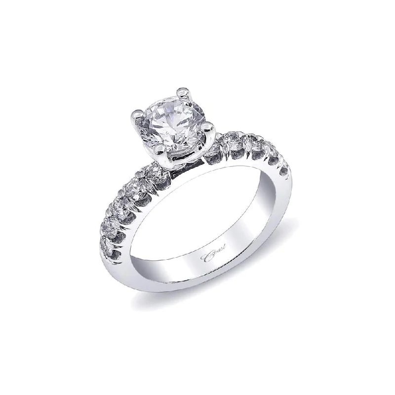 antique round cut engagement rings for women-Engagement ring