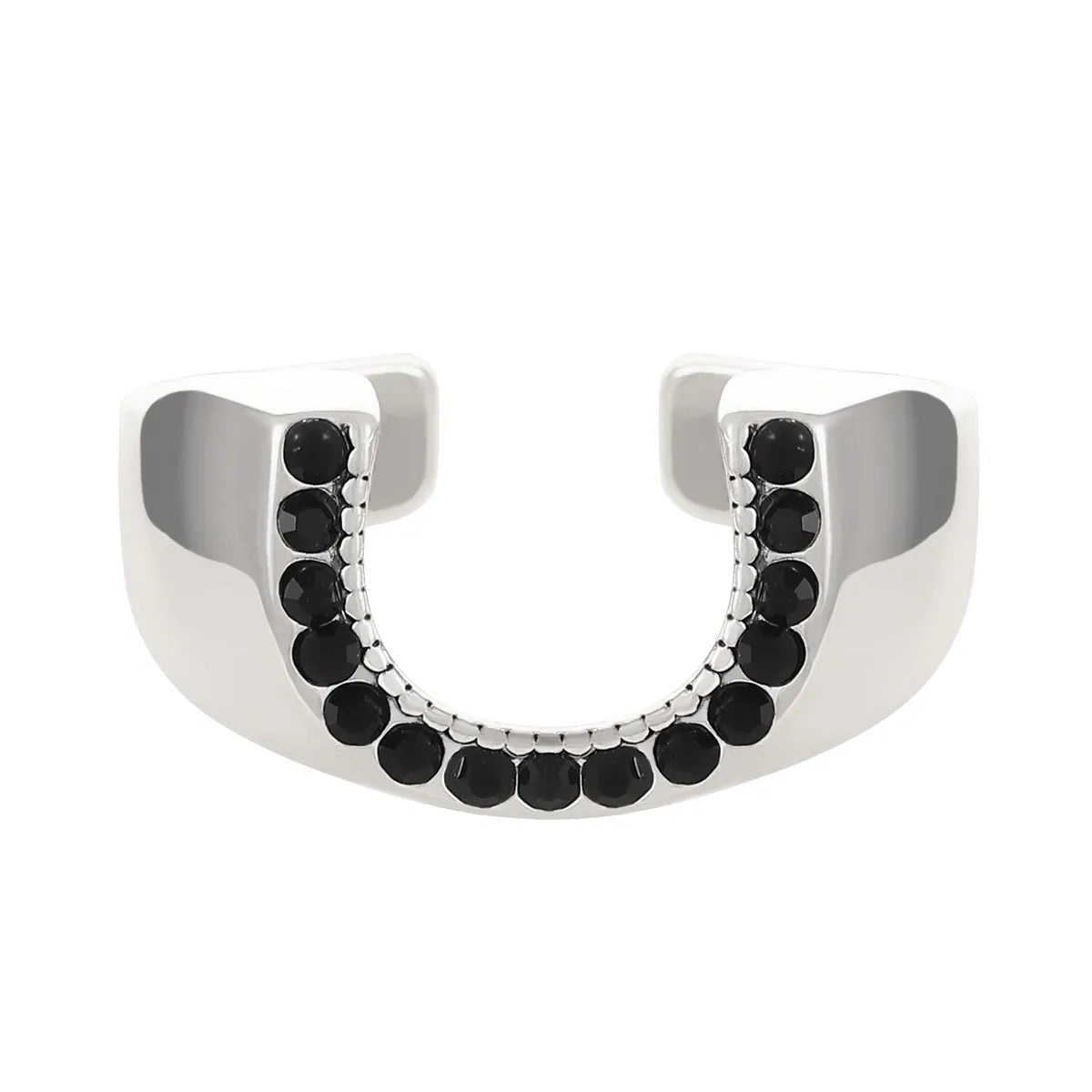 (Alloy) 14 Antique Silver U-Shaped 6136