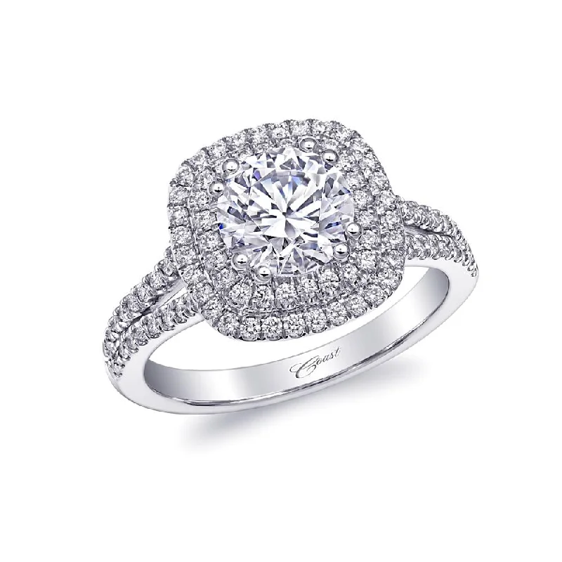 three-stone engagement rings for women-Engagement ring